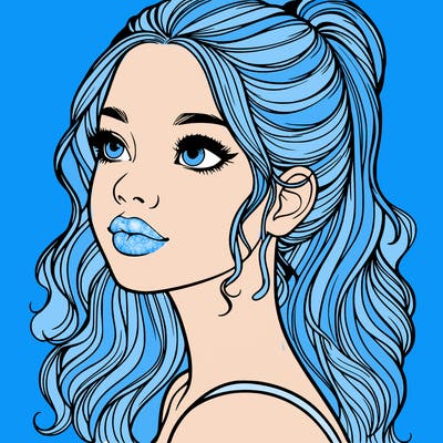 beautiful realistic girl