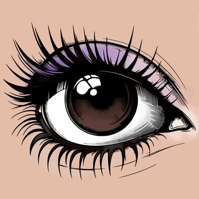 realistic eye
