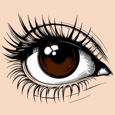 realistic eye