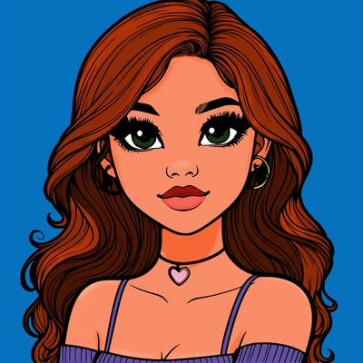 realistic pretty girl