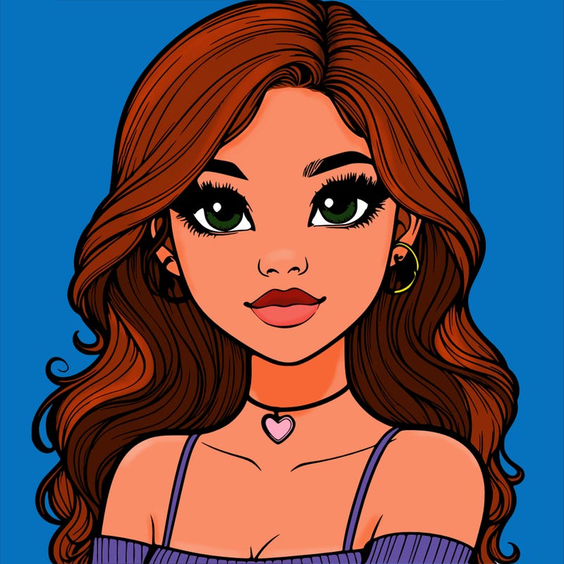 realistic pretty girl