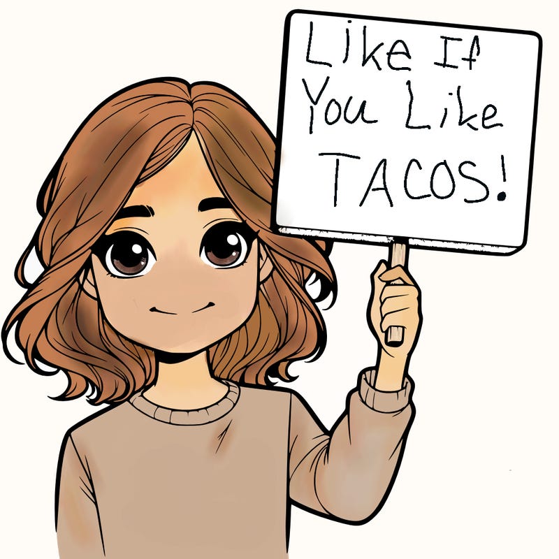 realistic girl holding up a sign