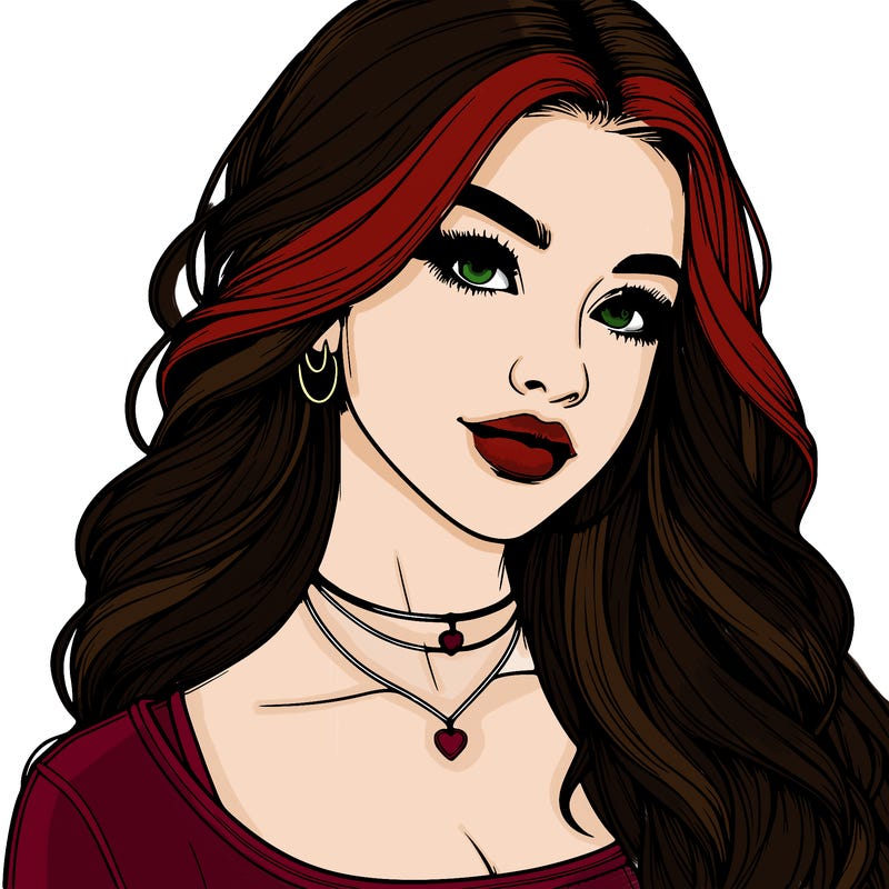 detailed realistic girl