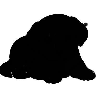 a cute realistic puppy