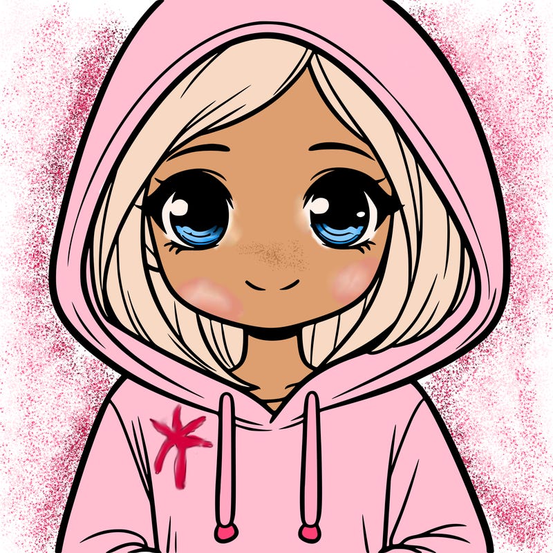 girl wearing a hoddie