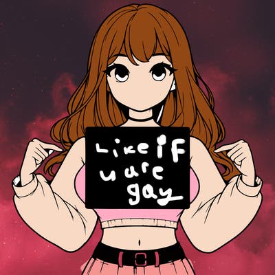 girl holding a blank sign in a long sleeve crop top