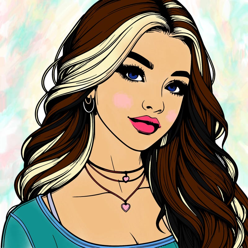 detailed realistic girl