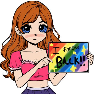 realistic pretty girl holding blank sign