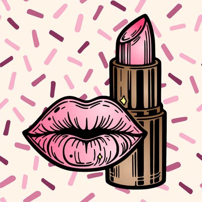 lips and lipstick