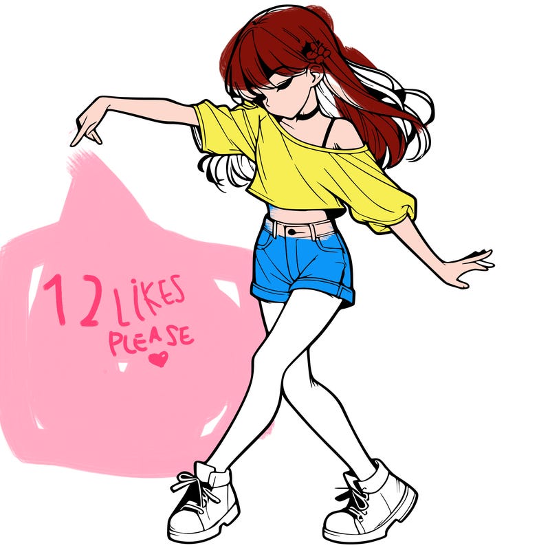 realistic girl danceing