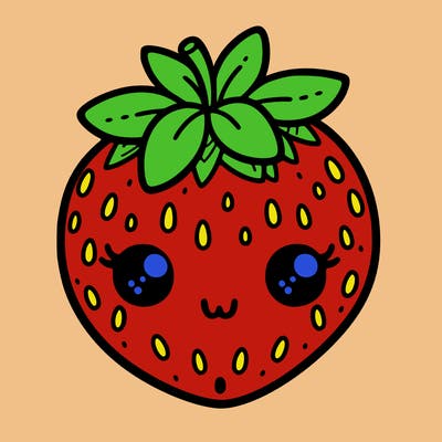 cute strawberry