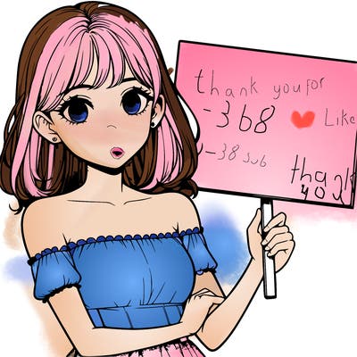 realistic pretty girl holding blank sign