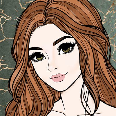 realistic pretty girl