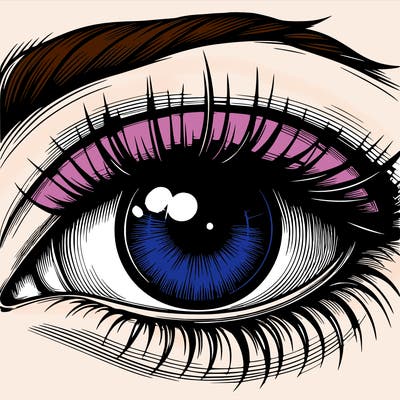 realistic eye