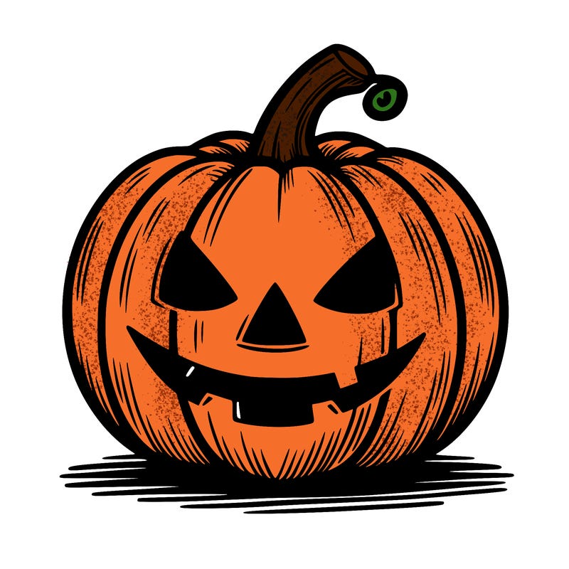 a halloween pumpkin