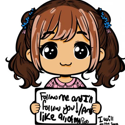 girl holding a blank sign blank face