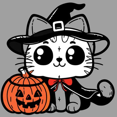halloween cat