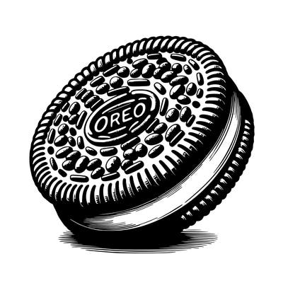 realistic oreo