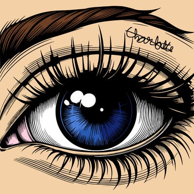realistic eye