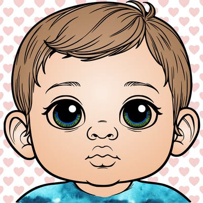 realistic baby
