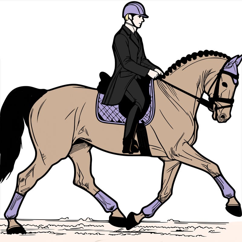 dressage horses