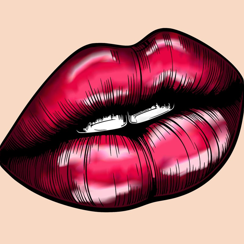 realistic lips