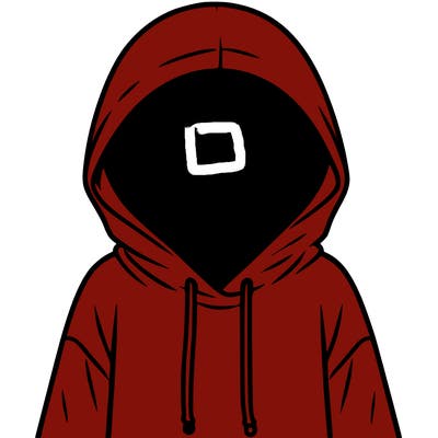 faceless girl in hoodie