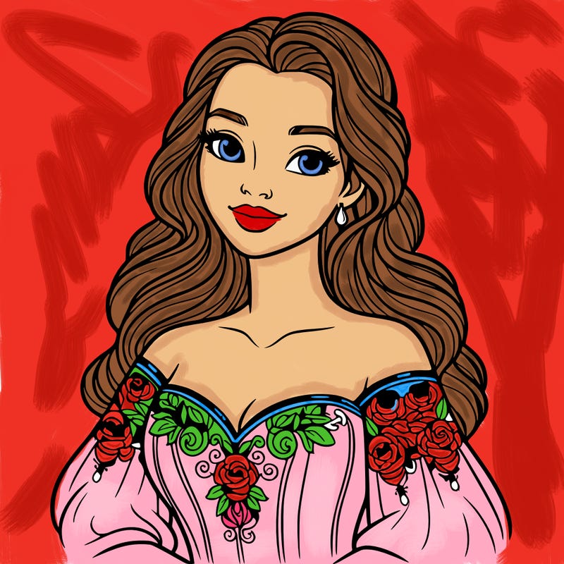 a beautiful woman