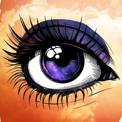 realistic eye