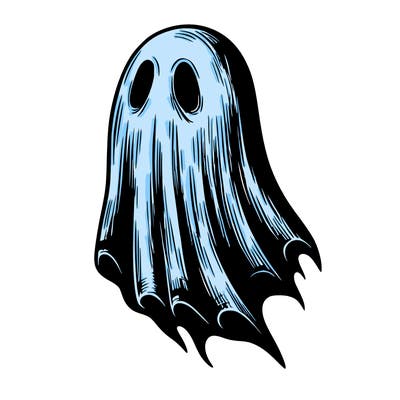 realistic creepy ghost