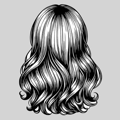 hair relistic  girl