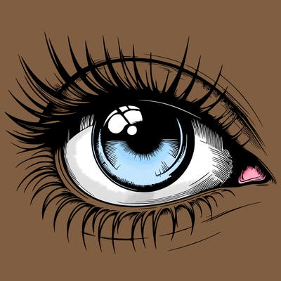 realistic eye