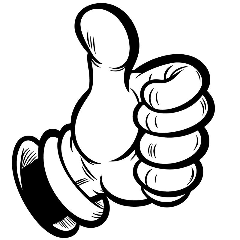 thumbs up