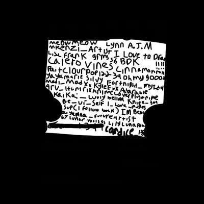 a blank piece of paper