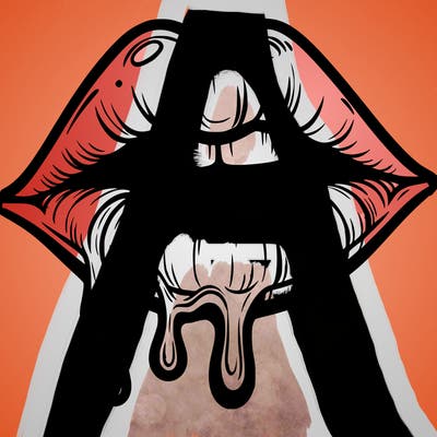 lips that look realistic and drip