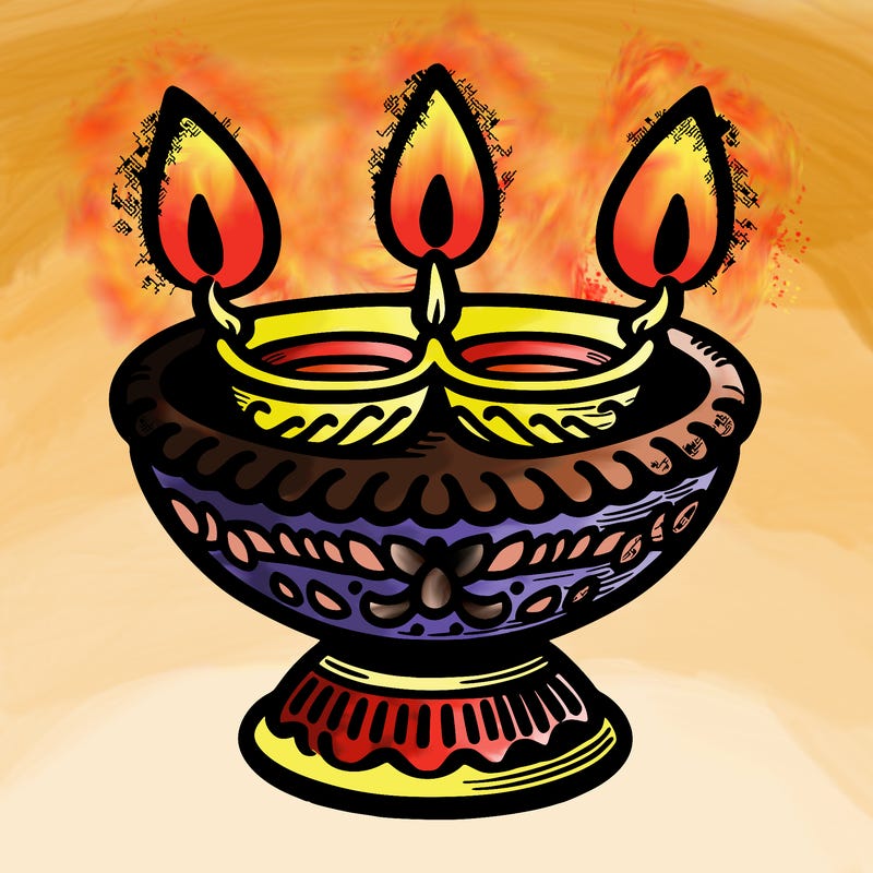 dip lamps for diwali