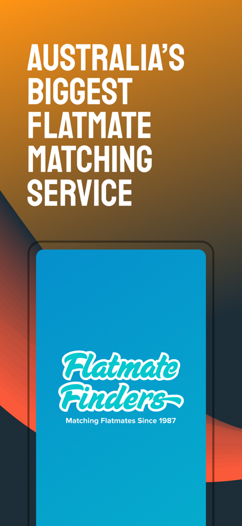 L'application Flatmate Finders présente le plus grand service de mise en relation de colocataires d'Australie depuis 1987