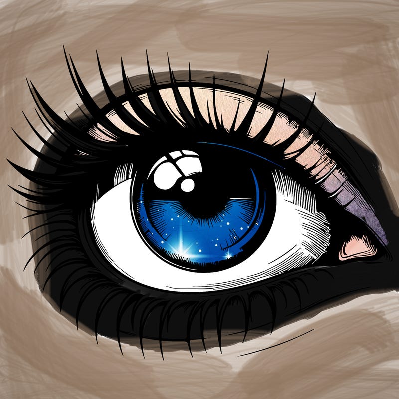 realistic eye