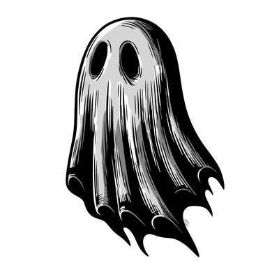 realistic creepy ghost