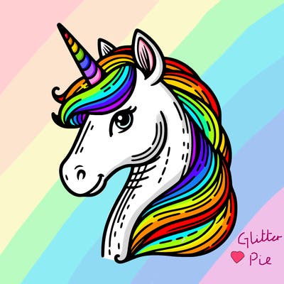 unicorn head