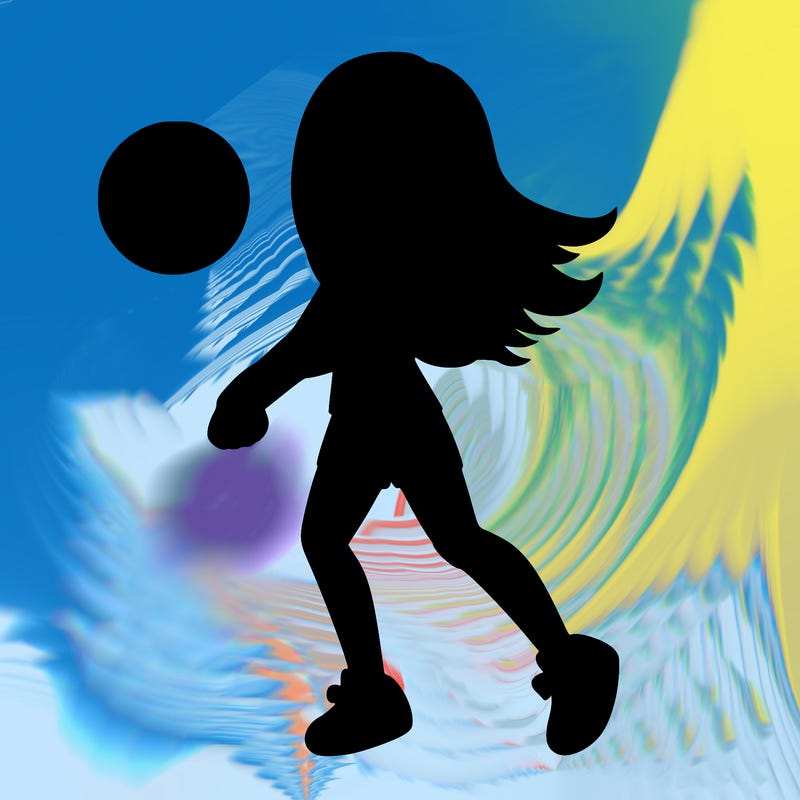 volleyball girl realistic