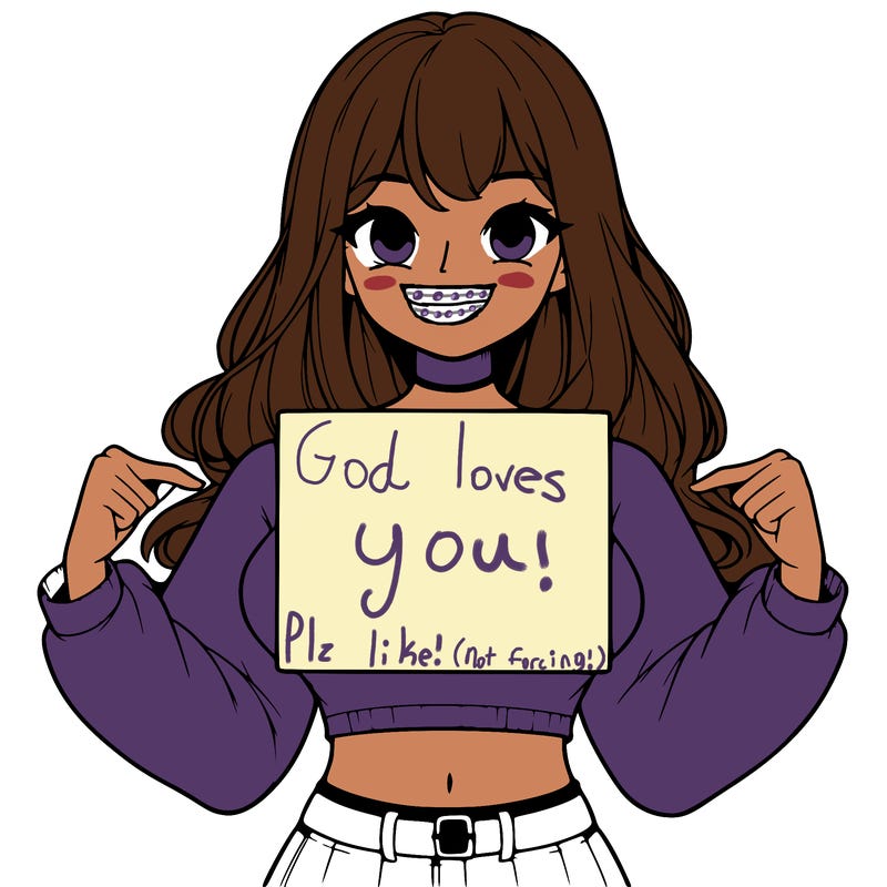 girl holding a blank sign in a long sleeve crop top