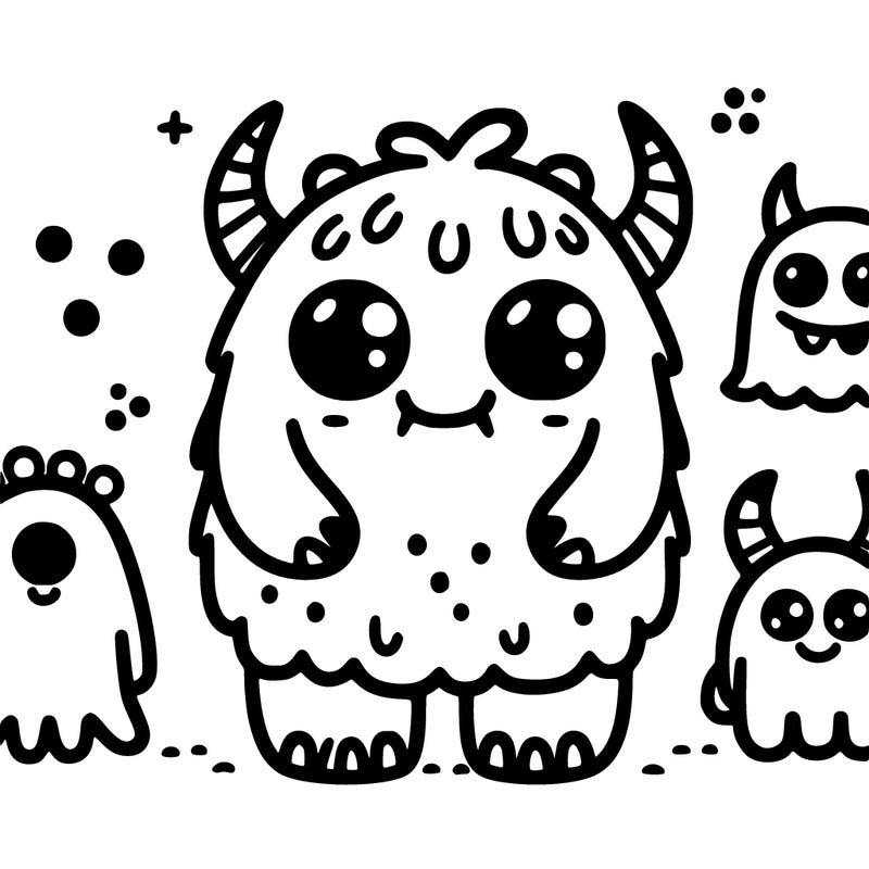 cute monster