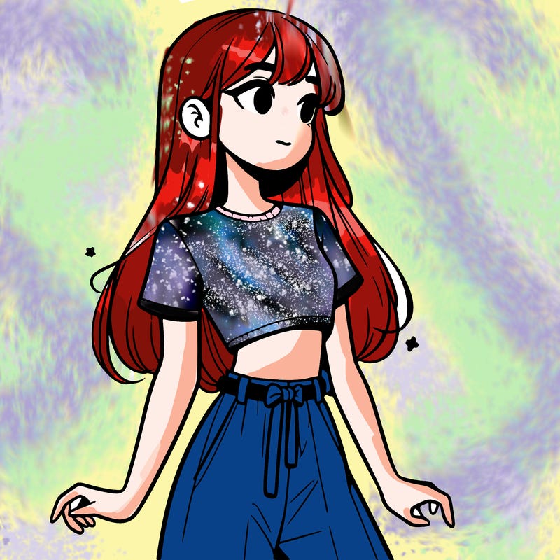girl in a cute crop top
