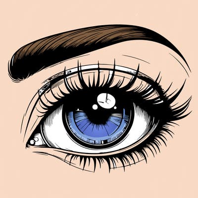 realistic eye