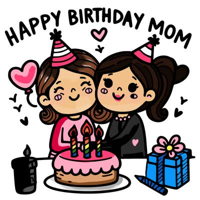 happy birthday mom