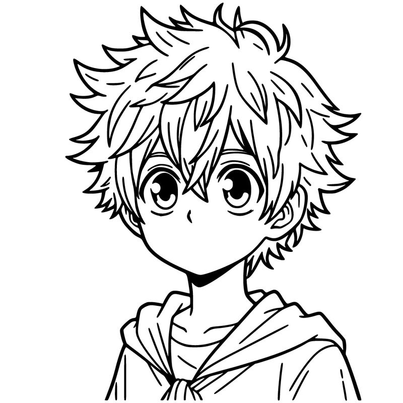 manga boy character