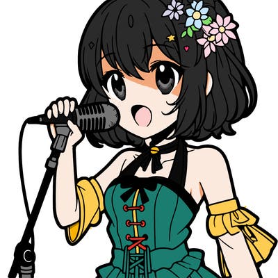 a anime singer