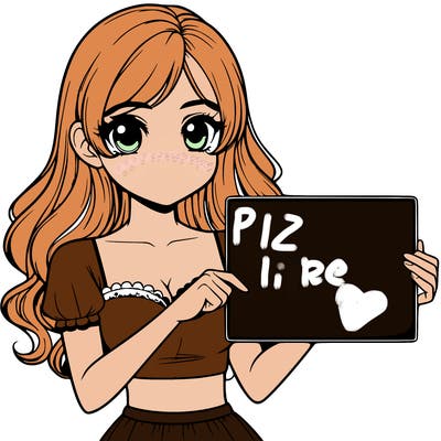 realistic pretty girl holding blank sign