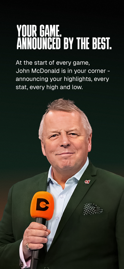 DartCounter - DartCounter 앱의 전문 다트 아나운서 John McDonald